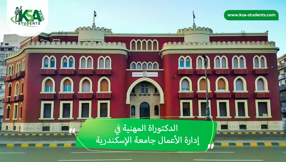 الدكتوراة المهنية في إدارة الأعمال جامعة الإسكندرية